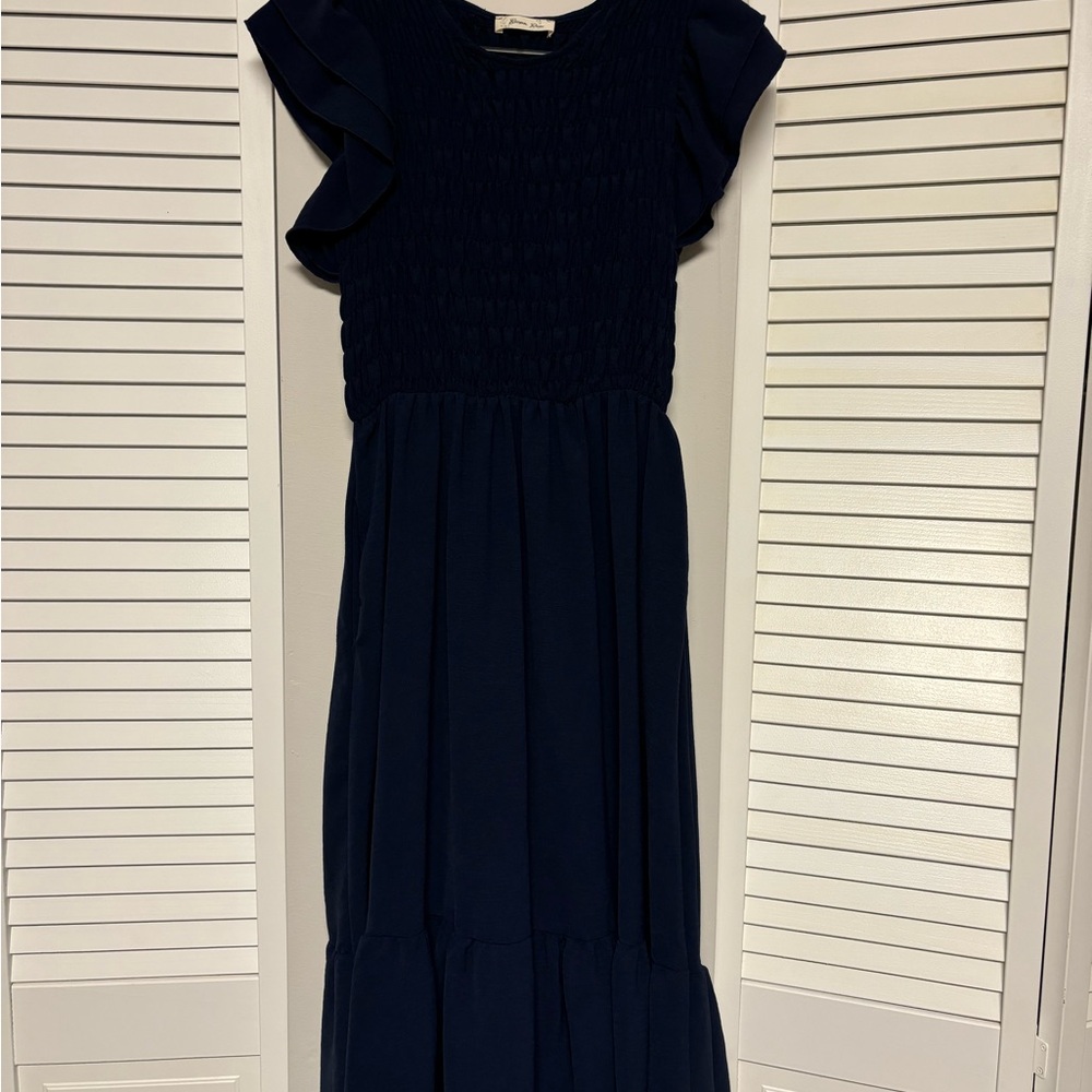 Elegant Navy Dress for women
